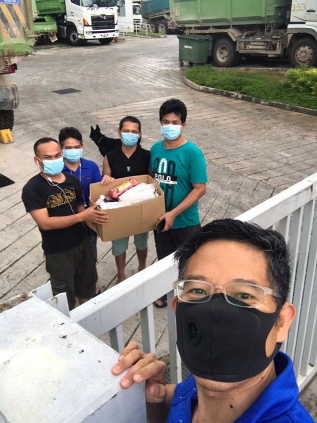 ภารกิจสมาคมไทย(สิงคโปร์)ตอกย้ำ"คนไทยไม่ทิ้งกัน"ในสิงคโปร์