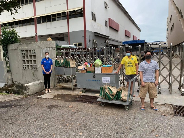 ภารกิจสมาคมไทย(สิงคโปร์)ตอกย้ำ"คนไทยไม่ทิ้งกัน"ในสิงคโปร์