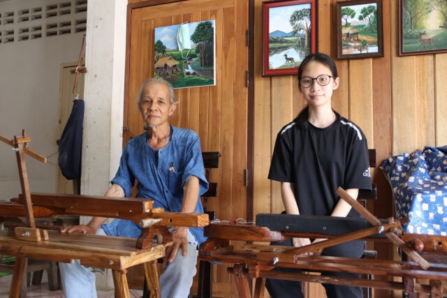"เปีย-เข้ " ประติมากรรมดนตรีพื้นเมือง