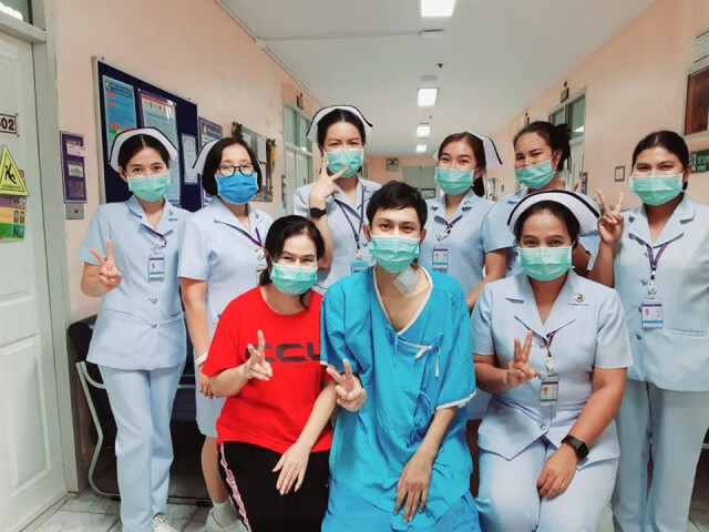ปาฏิหาริย์มีจริง!! ฮีโร่เทอร์มินอล โคราช ออกจากรพ. กลับบ้านได้แล้ว