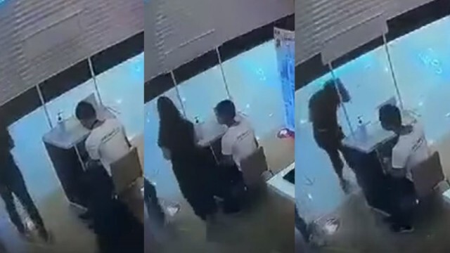 พนักงานจะปิดร้าน ลูกค้าเดินชนประตูเองเรียกค่ารักษาเกือบหมื่น
