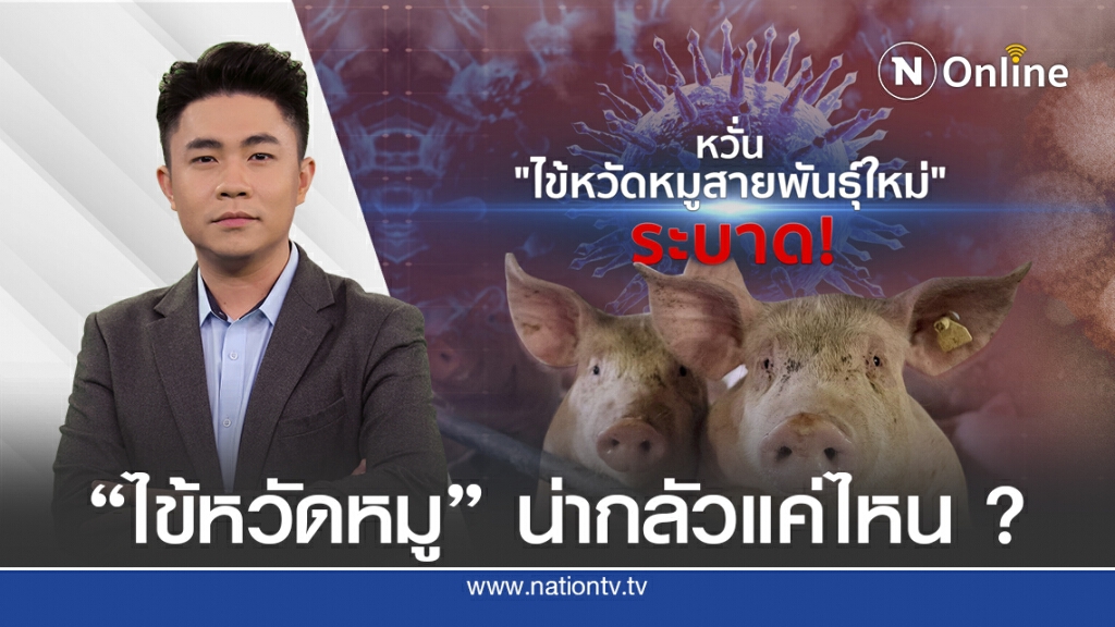 4 ปัจจัยเสี่ยง "ไข้หวัดหมูสายพันธุ์ใหม่" จ่อซ้ำเติม โควิด-19