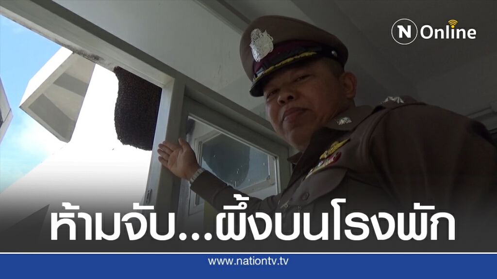 ผกก.สั่งห้ามจับผึ้งบนโรงพัก ผกก.สั่งห้ามจับผึ้งบนโรงพัก
