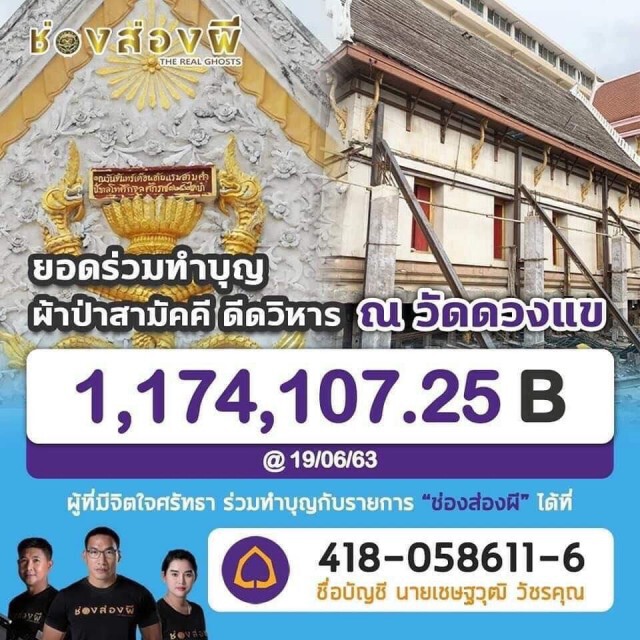 แหม่มโพธิ์ดำ เปิดวอร์ "ช่องส่องผี" เตรียมขยี้พิรุธเงินบริจาค