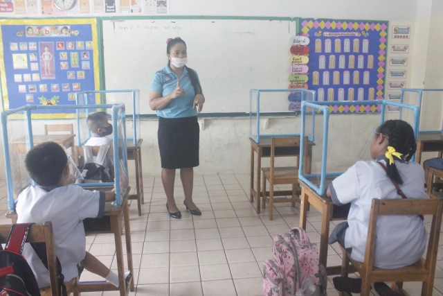 เปิดเทอมวันแรก โรงเรียนตวงวิชช์พัฒนา