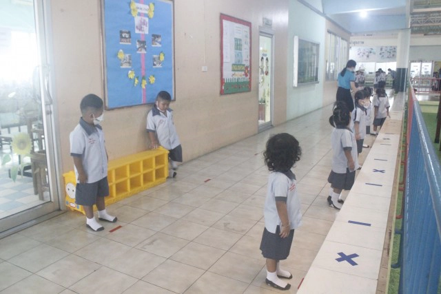 เปิดเทอมวันแรก โรงเรียนตวงวิชช์พัฒนา