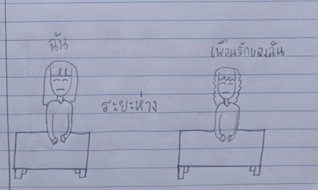 เพื่อนรัก!! เราต้องแยกจากกัน หนูน้อยโอด เปิดเทอมแรกฉบับ New Normal