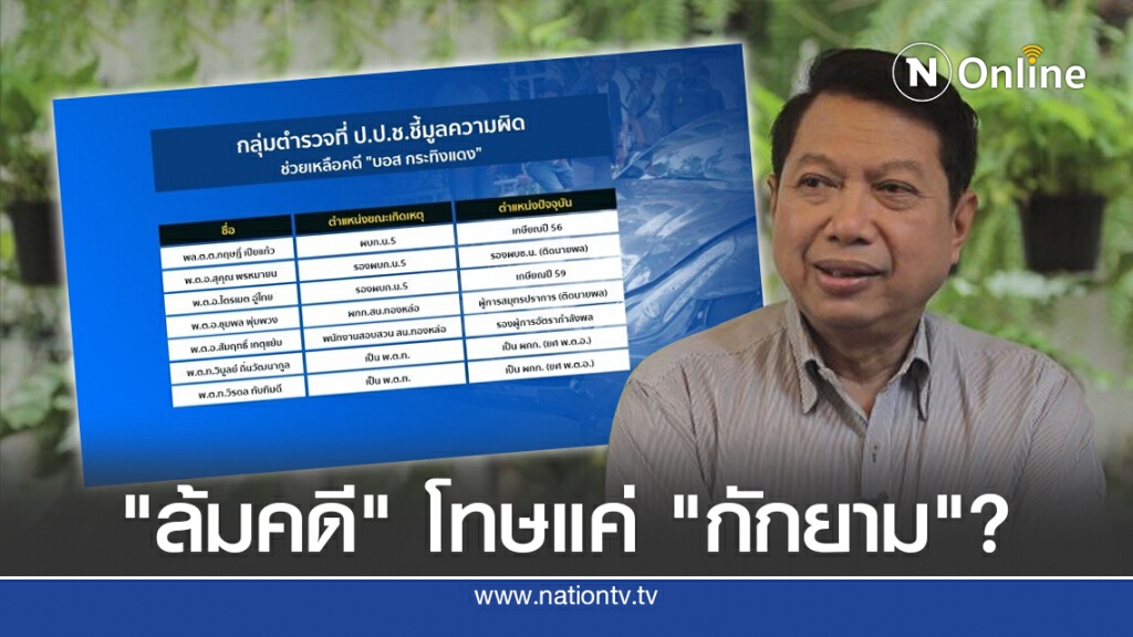 ทีมยื้อหมายจับ "บอส กระทิงแดง" ได้ดีถ้วนหน้า