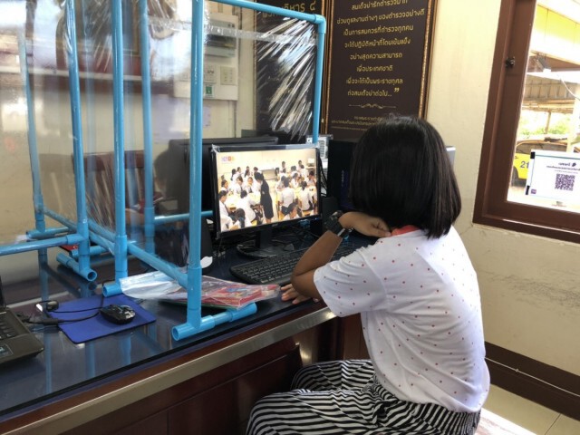ตร.ทางหลวงนครปฐม เปิดห้องเรียน WiFi - ตู้แบ่งปัน ช่วย ปชช.