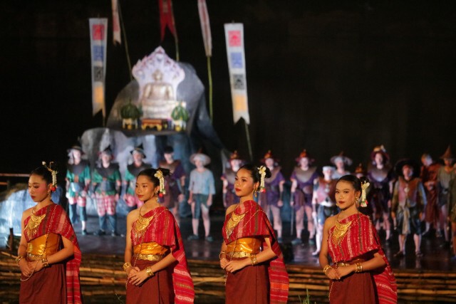เปิดยิ่งใหญ่ตำนานนครเขื่อนขันธ์กาบแก้วบัวบานหนุนท่องเที่ยว