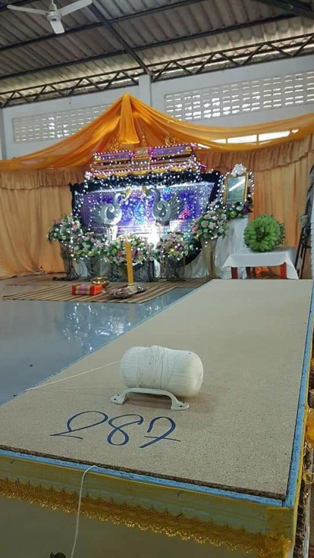 แก้เคล็ดสร้างเมรุใหม่เผาผีต้นกล้วย