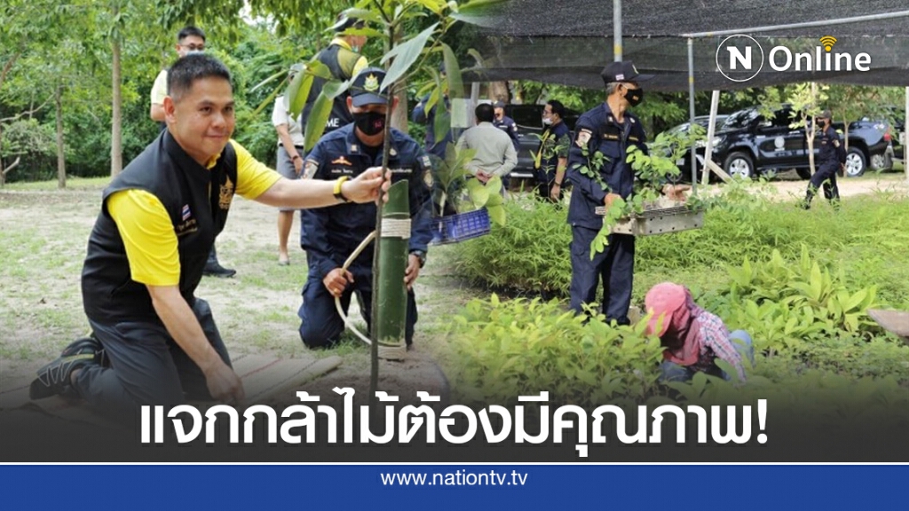 แจกกล้าไม้ต้องมีคุณภาพ!