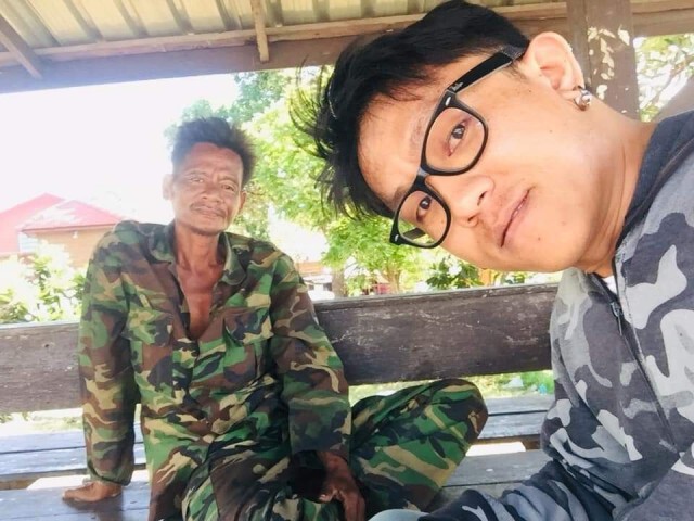 ลุงเดินเท้ากลับบ้านเกิดที่อีสานนาน 3 เดือนครึ่ง