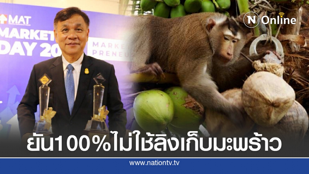 'กะทิไทย’ครองตลาดอันดับ1โลก ยันไม่ใช้ลิงเก็บมะพร้าว