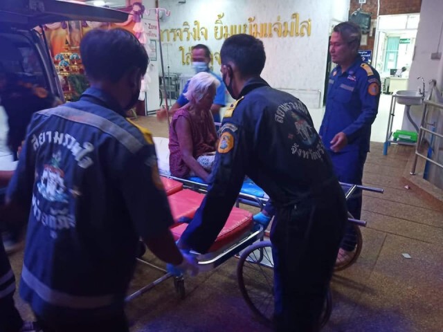 ลูกทรพีทำร้ายแม่ชราฟันหักเหยียบหัวถ่มน้ำลายใส่