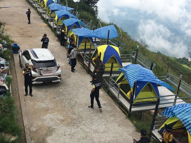 กวาดล้างพื้นที่บุกรุกผาหัวสิงห์ยึด13ไร่