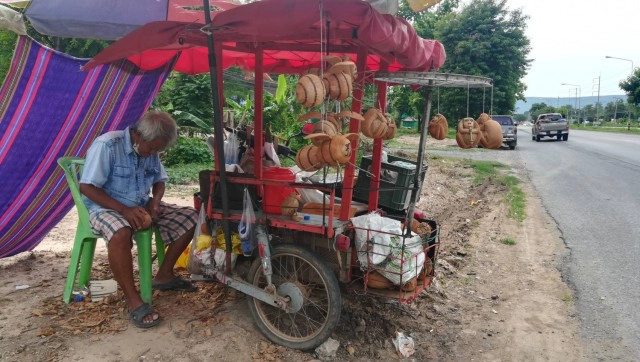 "ลิง"ลูกมะพร้าว-จากแกะแจกลูกค้าสู่อาชีพสุขใจ