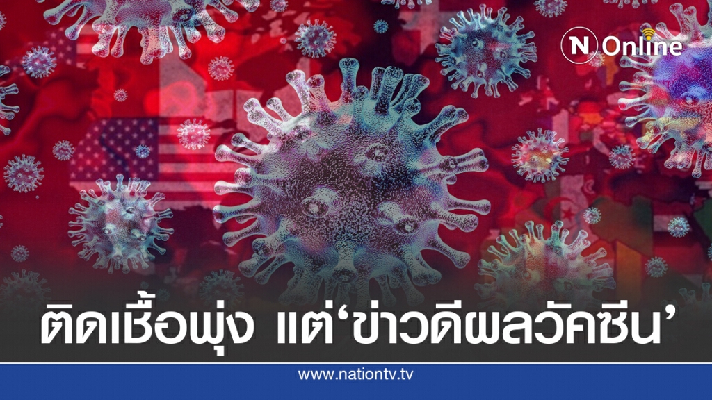 ผู้ติดเชื้อยอดพุ่ง สหรัฐฯเผย ผลทดลองวัคซีนเป็นข่าวดี