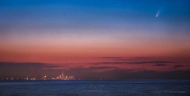 ดาวหางนีโอไวส์โคจรใกล้โลกสุดในรอบ7พันปี ทั่วโลกแห่ชมความงาม