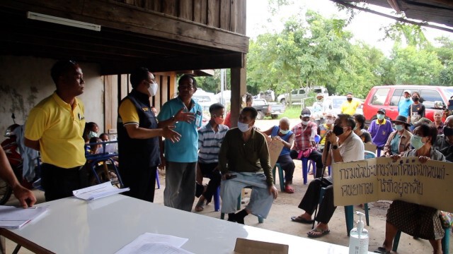 ชลประทาน ขก.เร่งสำรวจ ตา-ยาย รุกที่ เตรียมหาแนวทางช่วยเหลือ