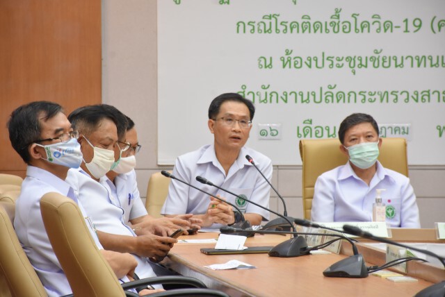 "อนุทิน" เคลื่อนทัพแพทย์คุมโควิดเชิงรุก  "ปลัด" ระดมผู้บริหารกรมฯ ให้คำมั่น วอนประชาชนอย่าตื่นตะหนก