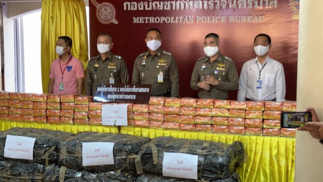 นครบาลขยายผลสกัดยาไอซ์ 600 กิโลฯ ซุกรถบรรทุกส่งขายภาคใต้