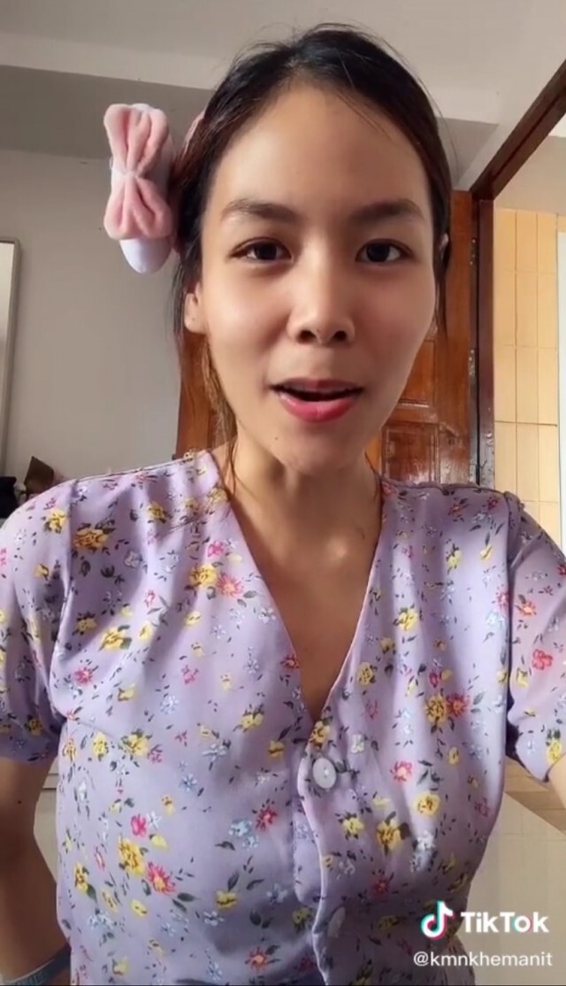 สาวเป็นมะเร็งระยะสุดท้ายเต้นลงติ๊กต็อกชาวเน็ตแห่ให้กำลังใจเพียบ