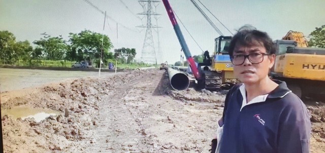 เกษตรกรเดือดร้อน ท่อก๊าซขวางทาง ขนพืชผลการเกษตรเข้าออกลำบาก