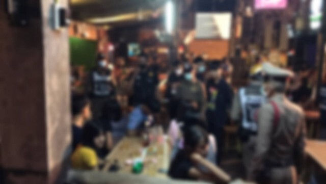 ตร.ตรวจซ้ำร้านอาหารเข้าข่ายฝ่าฝืนเปิดผิดประเภท
