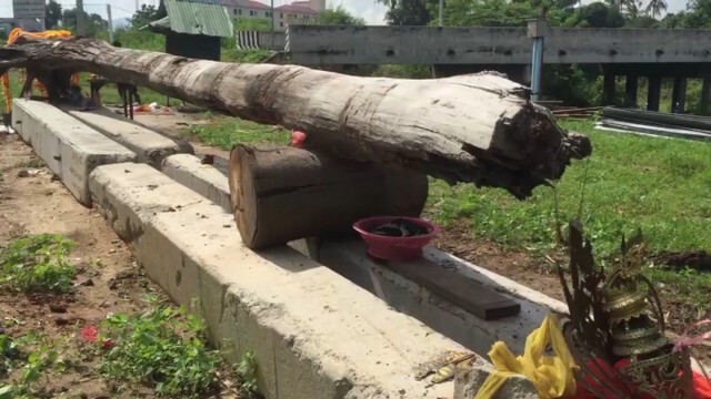 รื้อสร้างใหม่ศาลเจ้าแม่ตะเคียน  ให้โชคเลขท้าย 2 ตัว 500 ใบ
