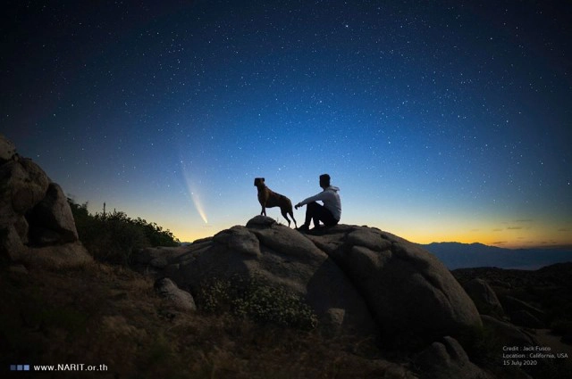 วันนี้ดาวหางนีโอไวส์จะโคจรใกล้โลกมากที่สุด ในรอบ7พันปี