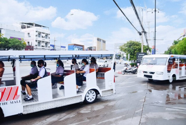 ห้างดังโคราช สานต่อรถรางเพื่อน้องปี3แก้รถติด