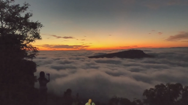 ชมความงามหมอกหนาบนผามออีแดง