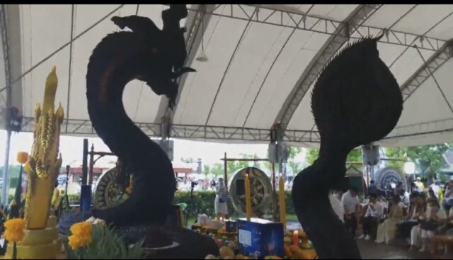 คำชะโนดคึกคัก"วินัย ไกรบุตร"บวงสรวงขอพรให้หายโรคภัย