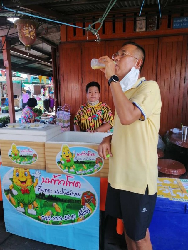 ผู้ว่าฯ ชัยวัฒน์ พ่อเมืองคนใหม่ลุยตลาดปทุมฯ ก่อนรับตำแหน่งต.ค.