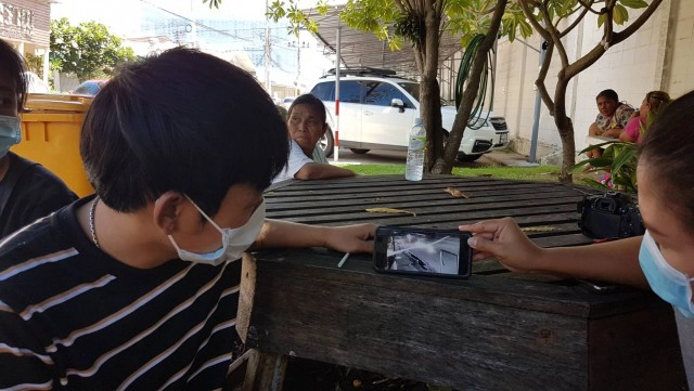 กระบะชนจยย.สาวประเภทสองลากไกล1กม.