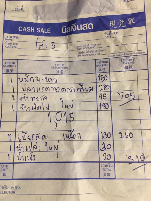 ร้านอาหารแฉ ลูกค้าชักดาบกินเสร็จชิ่งหนี ทิ้งเด็กเสริฟรับกรรม