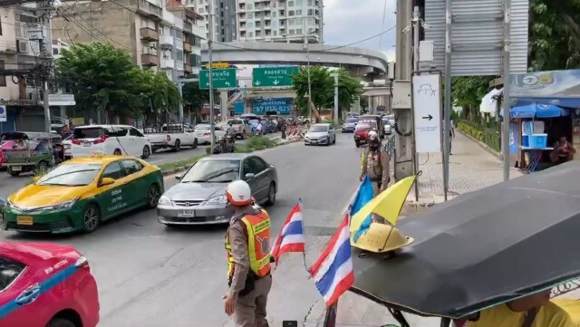 จัดตร. 150 นาย รอรับมือม็อบ "แฮมทาโร่" สะพานตากสิน