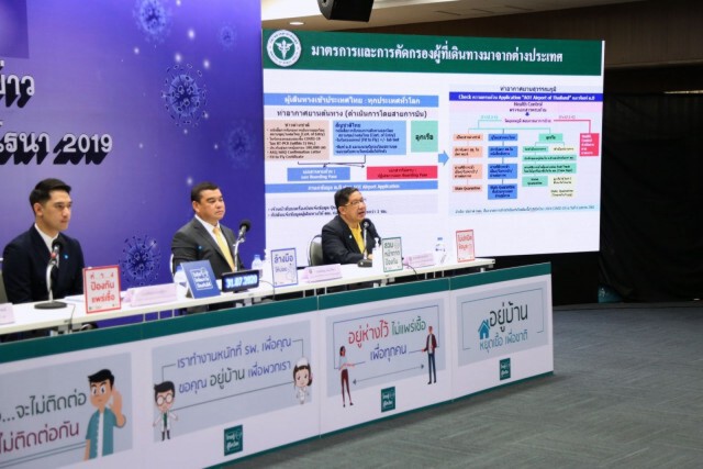 สธ.เข้มมาตรการเดินทางโดยเครื่องบิน