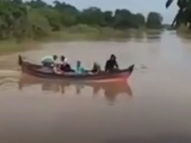 ช็อก ! จระเข้ลากพ่อลงน้ำ ลูกเมียร้องไห้ใจจะขาด