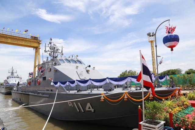 ทร. ปล่อยเรือ ต.114 - ต. 115 เข้าสู่ภารกิจทางทะเล