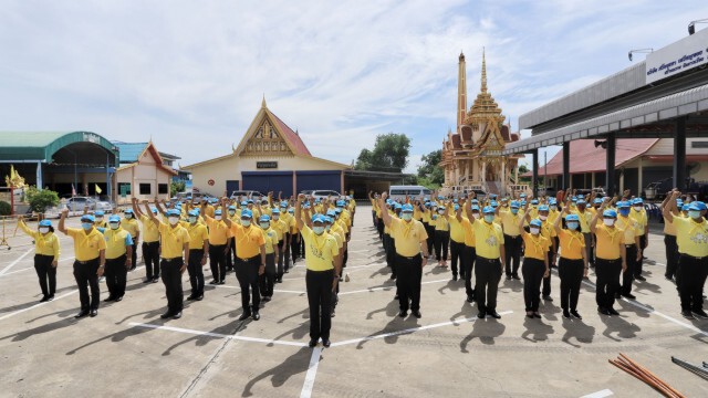 จิตอาสาพระราชทาน Kickoff  โครงการ "เมืองสวย น้ำใส ปทุมธานีปลอดผักตบชวา วัชพืช และสิ่งปฎิกูล"