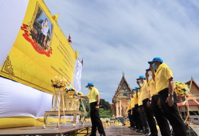 จิตอาสาพระราชทาน Kickoff  โครงการ "เมืองสวย น้ำใส ปทุมธานีปลอดผักตบชวา วัชพืช และสิ่งปฎิกูล"