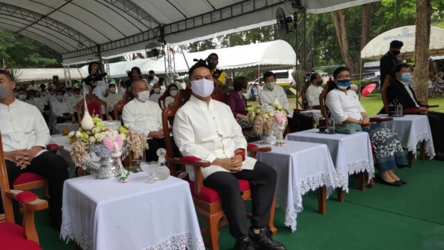 ทำพิธีขอขมา"สวนรุกขชาติเชตวัน"
