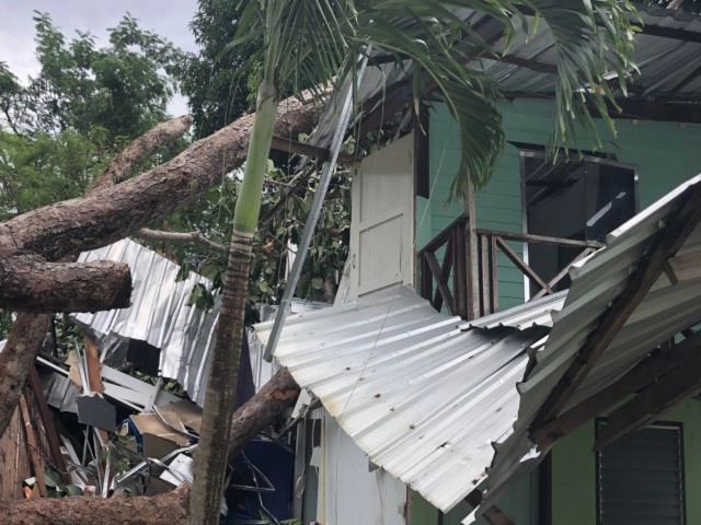 ประกาศหยุดเรียน 3 วัน  ต้นไม้ล้มทับอาคาร-บ้านพักครู