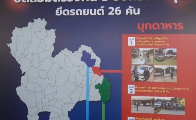 ทลายแก๊งค้ารถข้ามชาติ
