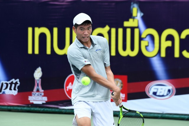 "ภาธร"   เข้ารอบสองเทนนิสเพื่อความชนะเลิศแห่งประเทศไทย