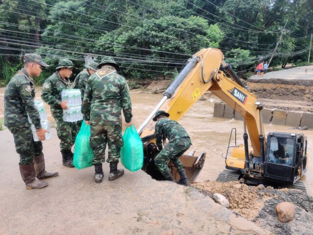 ซ่อมถนนสายเชียงใหม่-เชียงราย เหลืออีก 2 จุด