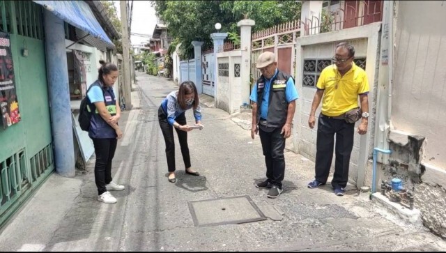 ตรวจท่อเขต"จอมทอง-ธนบุรี"รับมือน้ำท่วม