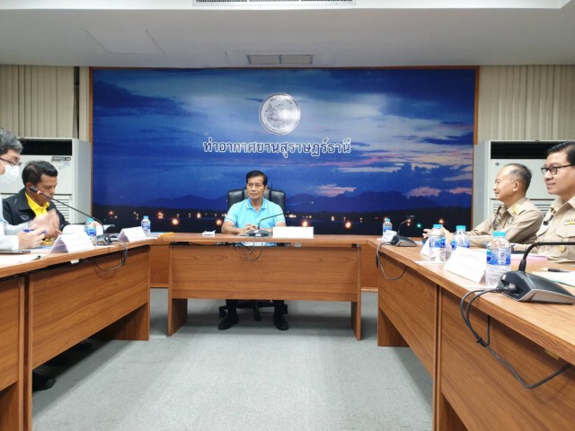 'ถาวร' ตรวจงานก่อสร้างสนามบินสุราษฎร์ฯ คืบหน้า 20%